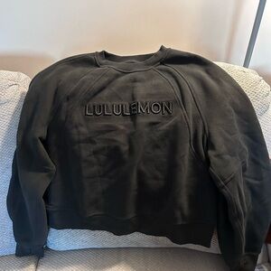 lululemon athletica Black Sweatshirt